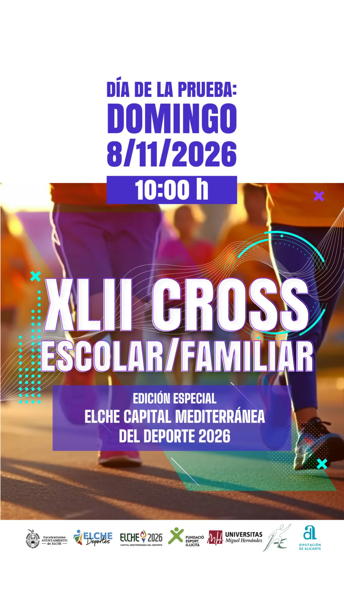 XLII Cross Escolar y Marcha Familiar Inclusiva