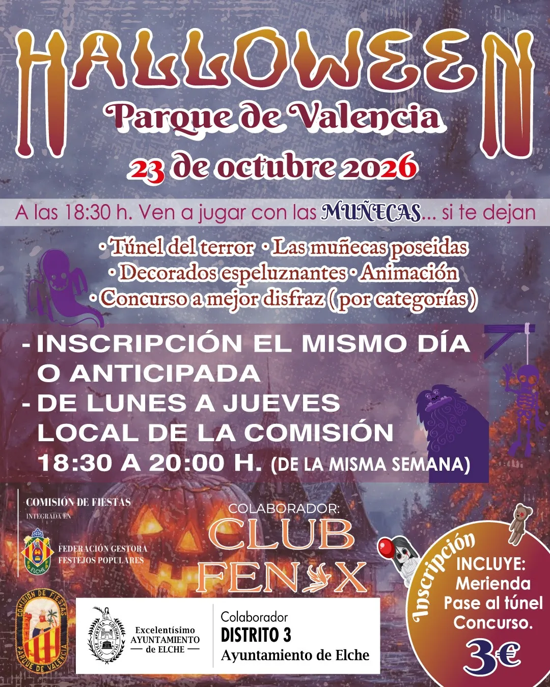 HALLOWEEN EN PARQUE DE VALENCIA